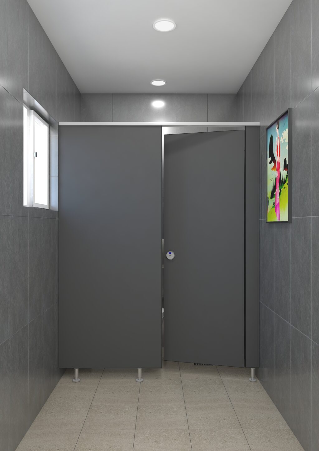 남자 화장실 색상 진그레이