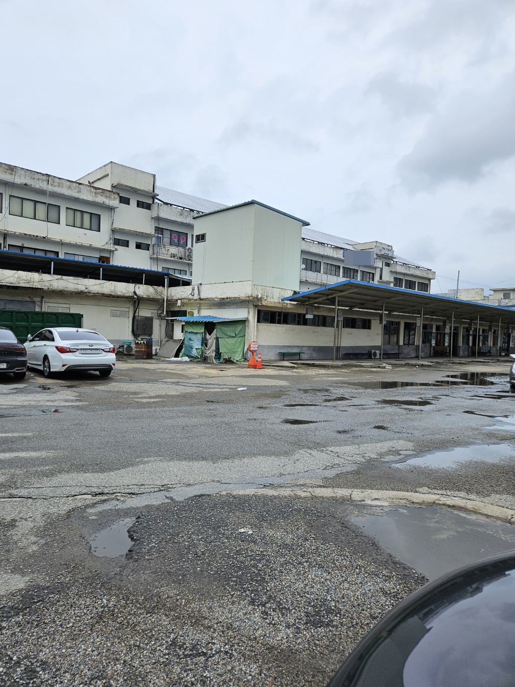 논산 터미널 모습