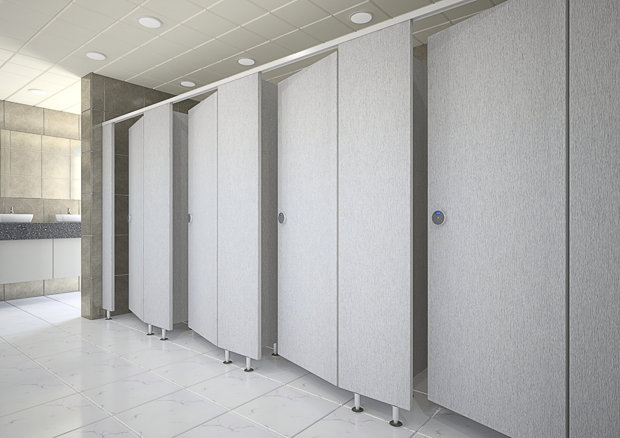 큐비클 색상과 타입