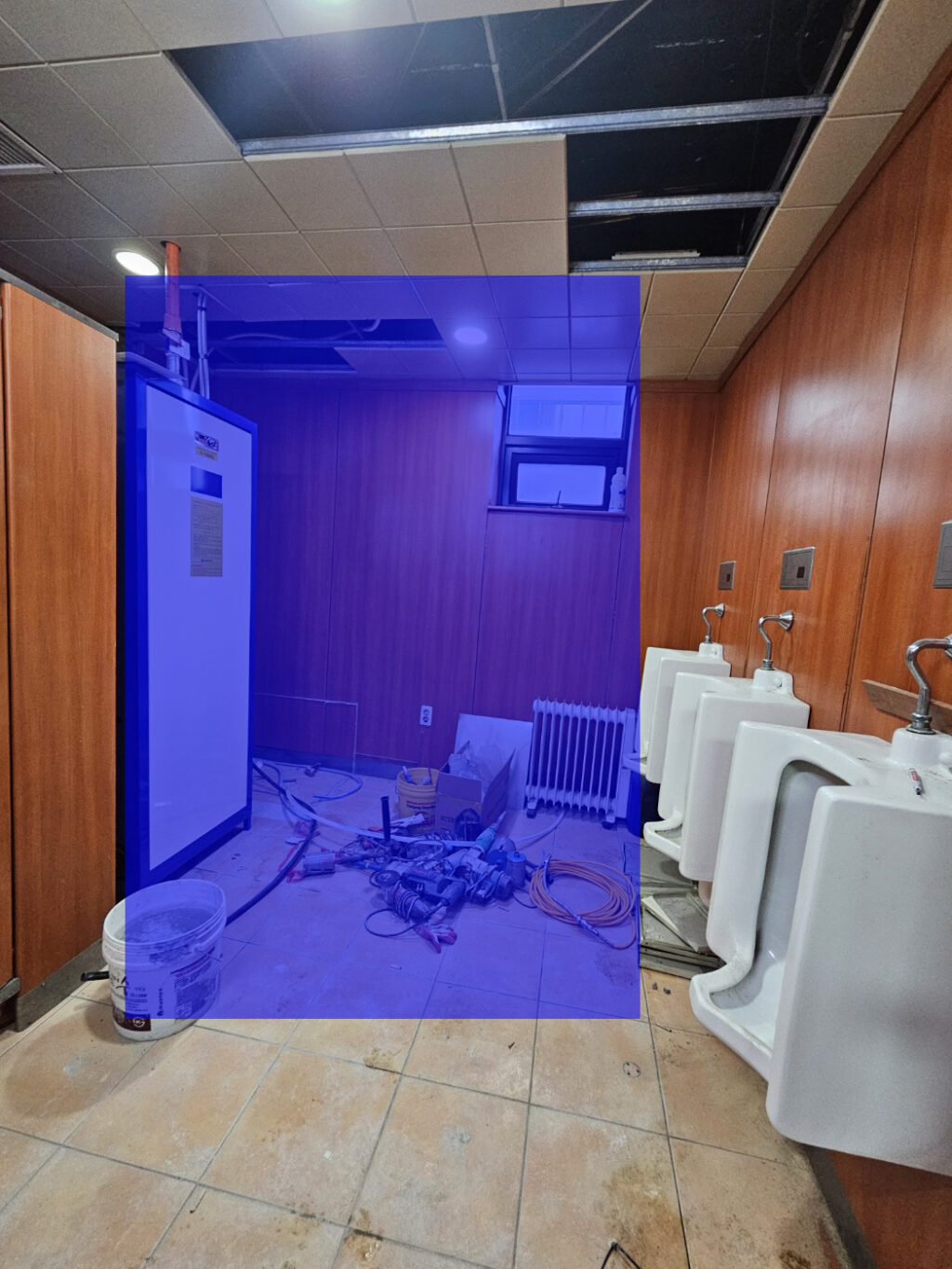 큐비클 설치 할 공간 표현