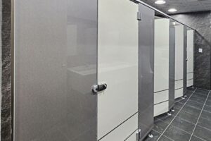 수원 큐비클 화장실 칸막이 설치 : 구운동 맞춤 제작 시공 사례