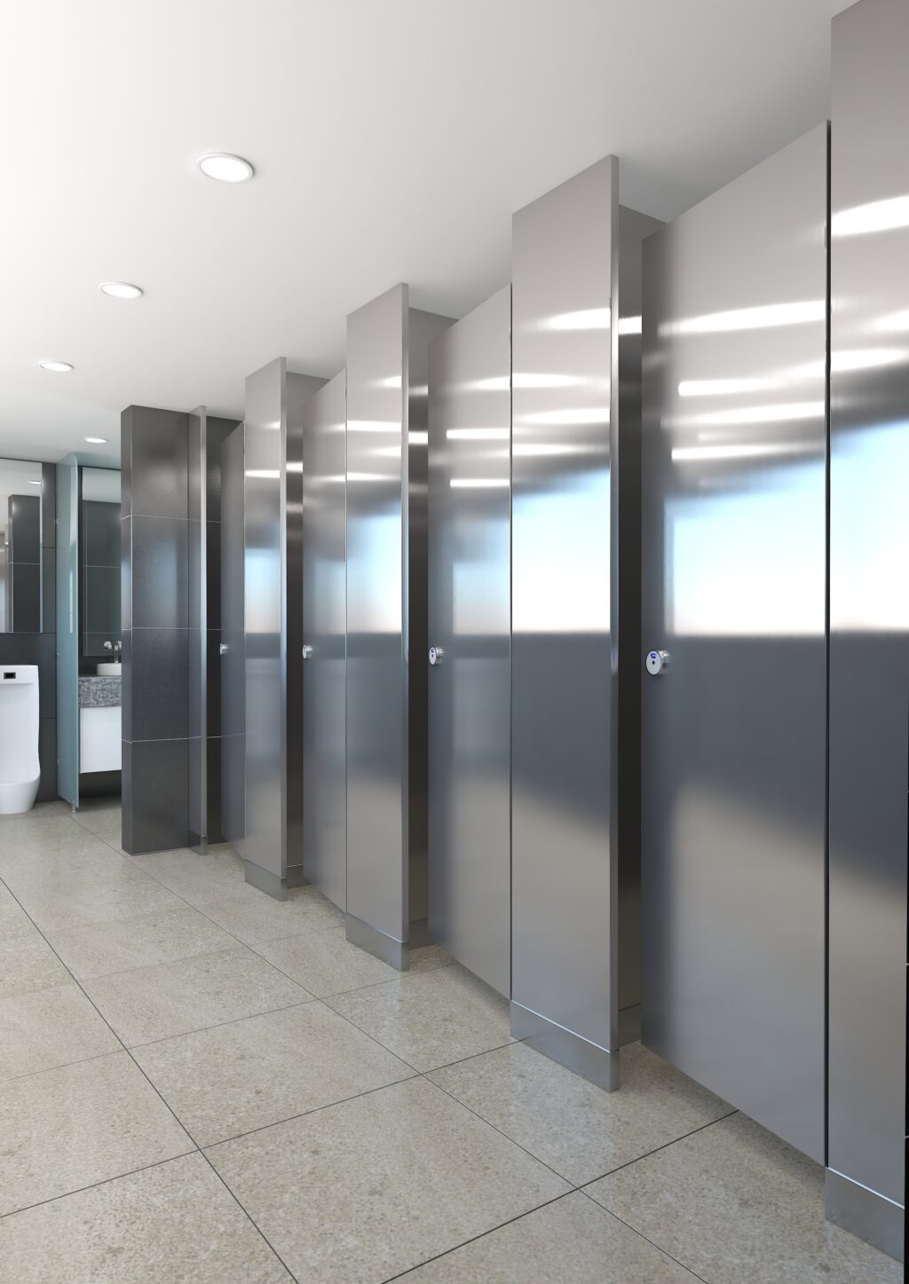 스테인리스 스틸 큐비클