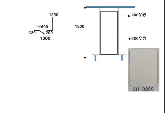 실측을 바탕으로 도면 작성

