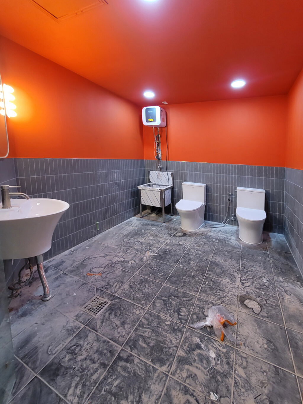 여자 화장실 내부 모습