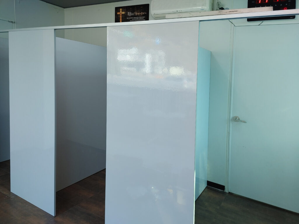 바닥 밀폐형 고정