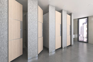 안산시(안산) 큐비클 칸막이 투 톤 화장실 칸막이 큐비클 설치 사례