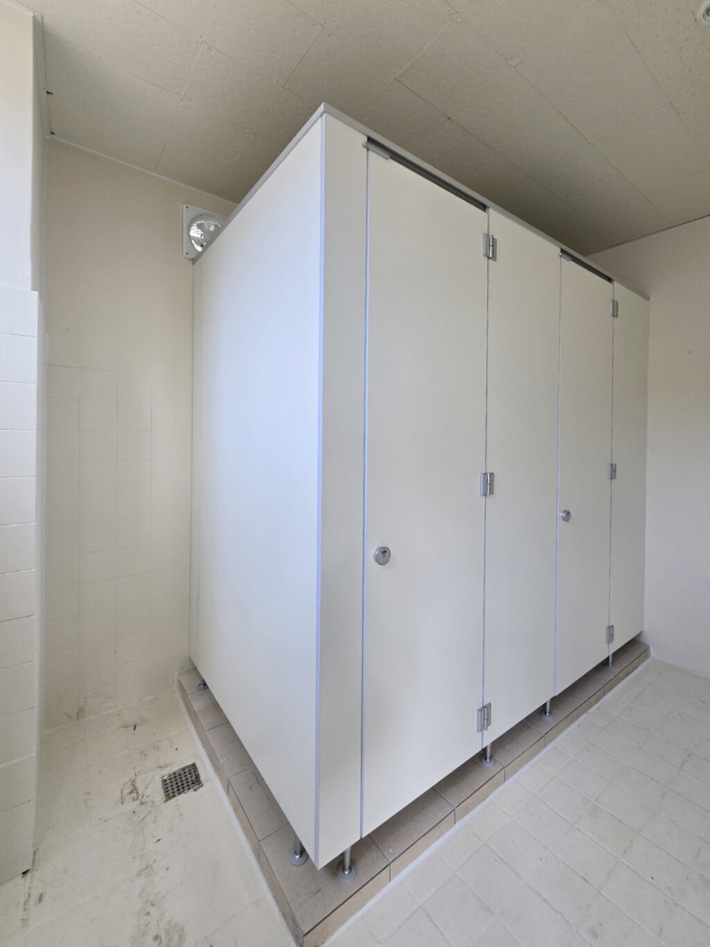 오산 큐비클 설치가 완료된 모습