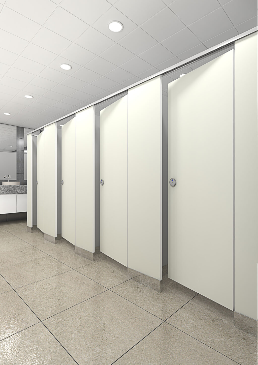 큐비클 색상과 타입