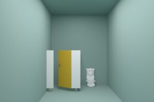 파주 큐비클 어린이집 화장실 칸막이 큐비클 시공