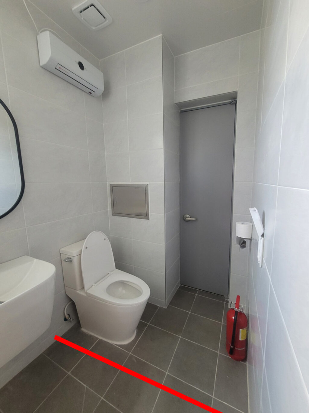 의뢰인이 실측 해 준 모습