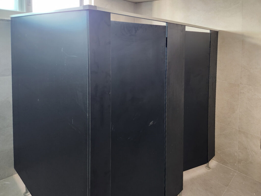 큐비클 설치가 완료된 모습_2