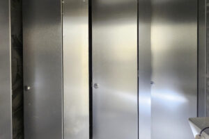 남양주 큐비클 메탈 헤어라인 화장실 큐비클 설치 사례
